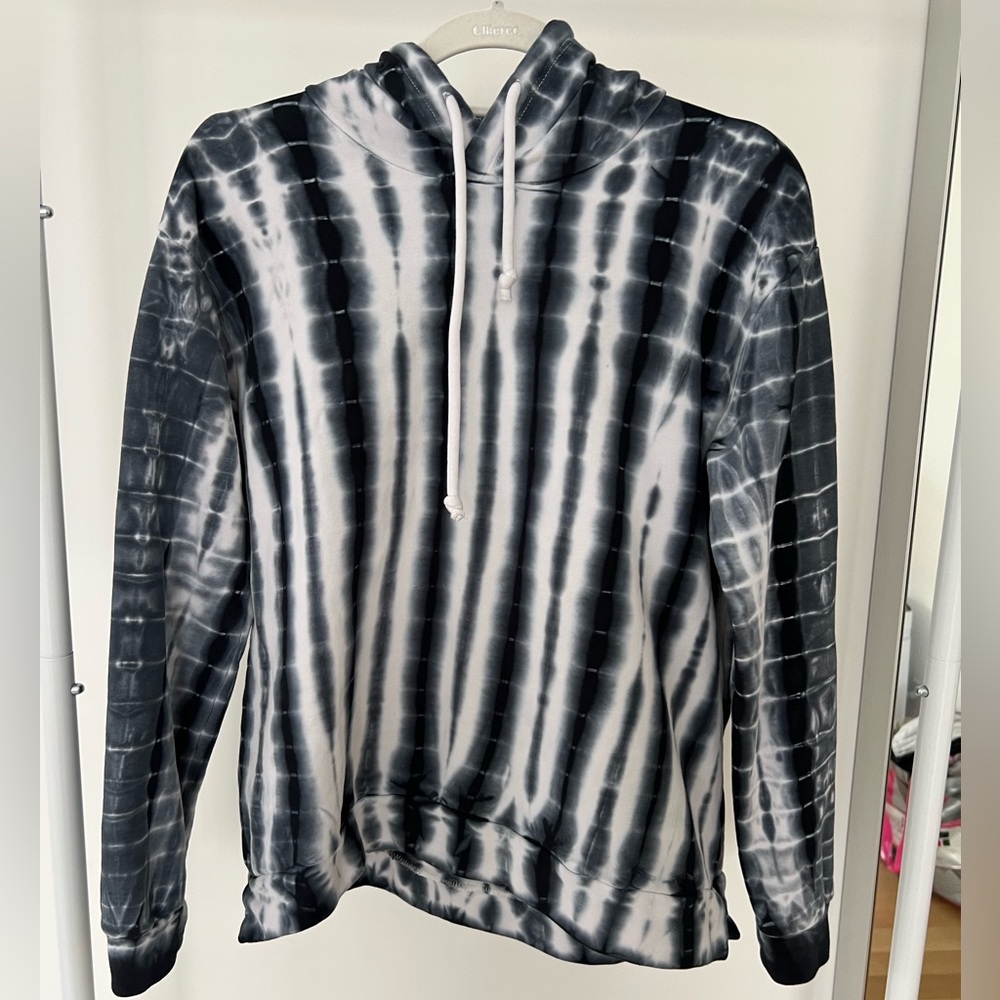 Chaser Monochrome Tie-Dye Hoodie